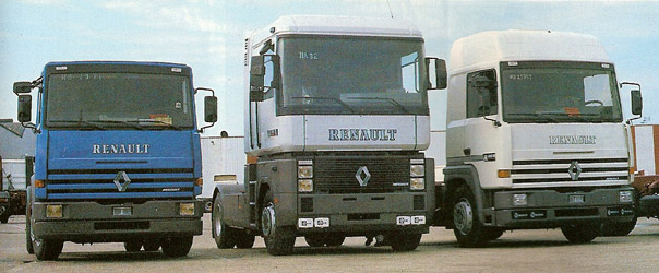 Il Renault AE a confronto con i cugini della serie R.